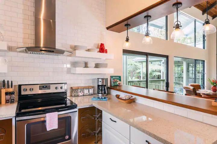 Hale Ho'Okipa Villa โวลคาโน ภายนอก รูปภาพ